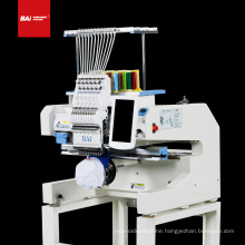 BAI High efficiency and ricoma multifunctional single head 12 needle computer high speed 3d cap embroidery machines price